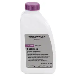 1L 1 Liter ORIGINAL VAG Kühlerfrostschutz FERTIGMIX Ready Mix evo G12E050A2