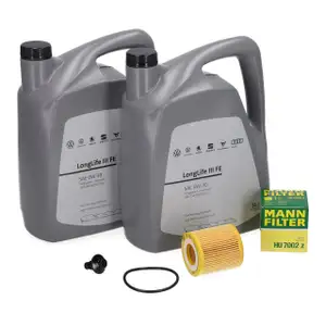 10L ORIGINAL 0W30 Motor&ouml;l + MANN &Ouml;lfilter f&uuml;r VW Amarok (T1) 2.0 TDI 4motion 170/205 PS
