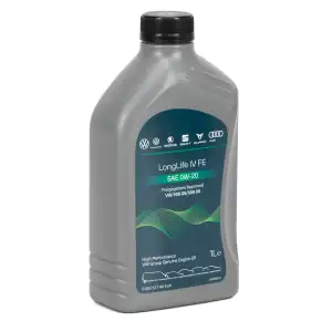 1L 1 Liter ORIGINAL VAG Motor&ouml;l 0W20 0W-20 LONGLIFE IV FE VW508.00/509.00 GS65577M2