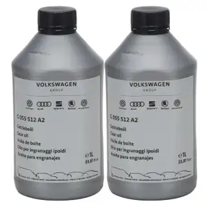 2L 2 Liter ORIGINAL VW AUDI Schaltgetriebe&ouml;l Getriebe&ouml;l DSG DQ200 G055512A2