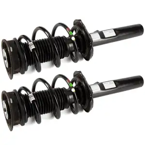 2x Sto&szlig;d&auml;mpfer + Domlager + Staubschutz + Feder f&uuml;r VW Tiguan ab 11.2017 vorne 5QF412022BP