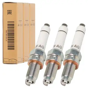 3x ORIGINAL VW SEAT SKODA Z&uuml;ndkerze Up Mii Citigo 1.0 EcoFuel CPGA 68 PS 04E905601B