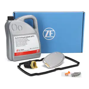 ZF Getriebefilter Satz Automatik + 5L febi ATF Getriebe&ouml;l f&uuml;r MERCEDES-BENZ 5-Gang 722.6