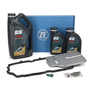 ZF Getriebefilter Satz + 6L FUCHS ATF 7134 FE Getriebe&ouml;l f&uuml;r MERCEDES-BENZ 7-Gang 722.9