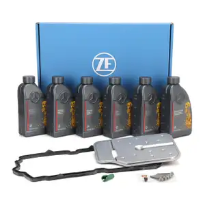 ZF Getriebefilter Satz + 6L ORIGINAL MB 236.15 Getriebe&ouml;l f&uuml;r MERCEDES-BENZ 7-Gang 722.9