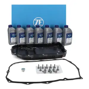 ZF Getriebe&ouml;lwanne + 7L MEYLE Getriebe&ouml;l f&uuml;r AUDI RS6 C8 RS7 4K S8 4N SQ8 RSQ8 4M PORSCHE