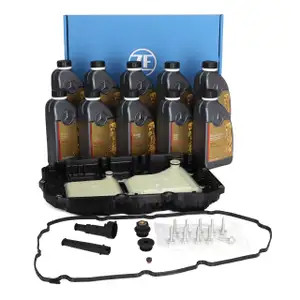 ZF Getriebe&ouml;lwanne + 10L ORIGINAL MB236.17 Getriebe&ouml;l f&uuml;r MERCEDES-BENZ 9G-TRONIC 725