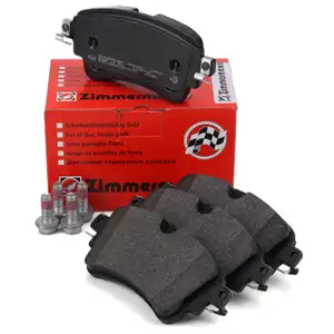 ZIMMERMANN Bremsbel&auml;ge f&uuml;r AUDI A4 B8 A5 F5 A6 C8 A7 4K A8 Q5 FY Q7 4M VW Touareg hinten