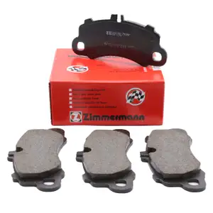 ZIMMERMANN Brake Pads for PORSCHE Cayenne (9YA 9YB) 18-inch 1ZG/1ZH/0K3 Front 9Y0698151T