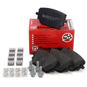 ZIMMERMANN Bremsbeläge für MERCEDES W177 V177 W247 C118 X118 H247 X247 hinten 0004207600