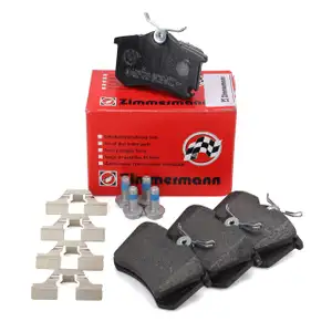 ZIMMERMANN 23554.170.3 Bremsbel&auml;ge f&uuml;r AUDI CITROEN DS PEUGEOT RENAULT SEAT SKODA hinten