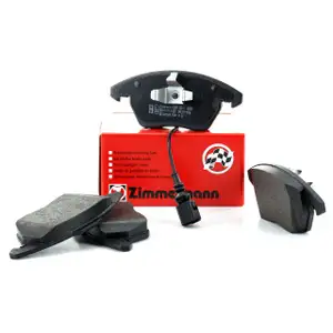 ZIMMERMANN Bremsbel&auml;ge + Wako f&uuml;r AUDI A3 SEAT Leon SKODA Octavia VW Golf 5 6 Polo vorne