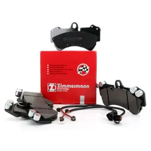 ZIMMERMANN Brake Pads + Wako for PORSCHE Cayenne (9PA) and VW Touareg (7L) &ndash; Front