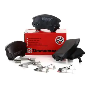 ZIMMERMANN Bremsbeläge für OPEL Astra J Cascada Insignia A Zafira C 17 Zoll POC J61 vorne