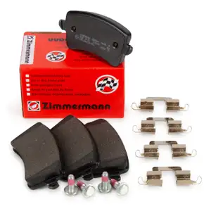 ZIMMERMANN Bremsbel&auml;ge Bremskl&ouml;tze f&uuml;r AUDI A4 (8K B8) A5 (8T 8F) Q5 hinten
