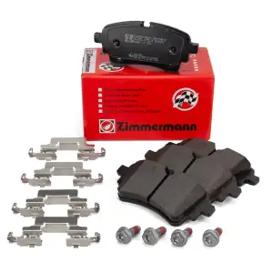 ZIMMERMANN Bremsbel&auml;ge Bremsbelagsatz f&uuml;r AUDI A4 B9 A5 F5 A6 C8 A7 4K Q5 FY hinten