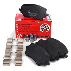 ZIMMERMANN Bremsbel&auml;ge Bremskl&ouml;tze Bremsbelagsatz f&uuml;r FORD Puma J2K CF7 vorne 2588897