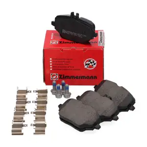 ZIMMERMANN Bremsbel&auml;ge f&uuml;r MERCEDES GLE V167 C167 300/350 350/400d ohne Sportbremse hinten