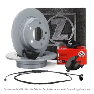 ZIMMERMANN Bremsscheiben + Bel&auml;ge + Wako f&uuml;r MERCEDES G-Klasse W461 W463 hinten