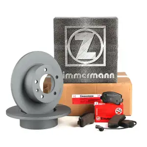 ZIMMERMANN Brake Discs &Oslash; 305 mm + Pads for RENAULT Master 3 and OPEL Movano B (Rear)