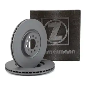 ZIMMERMANN Bremsscheiben Satz f&uuml;r AUDI A3 8L SEAT SKODA VW Golf 4 Polo 9N vorne