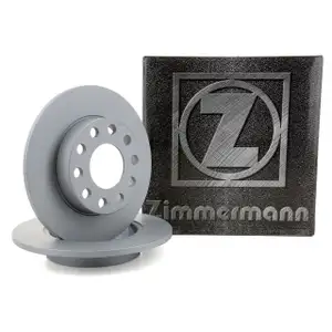 ZIMMERMANN Brake Disc Set for AUDI S2 B3 B4 A4 B6 B7 PR-1KD (Rear)