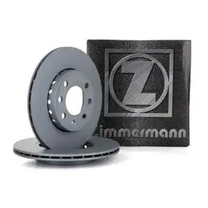 ZIMMERMANN Brake Disc Set for AUDI A2 8Z0 1.2 TDI and VW Lupo 1.2 TDI 3L (front)
