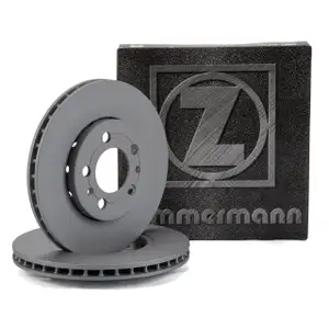 ZIMMERMANN Bremsscheiben Satz f&uuml;r AUDI A2 8Z0 PR-T1Q/TOU/T94 vorne 8Z0615301B