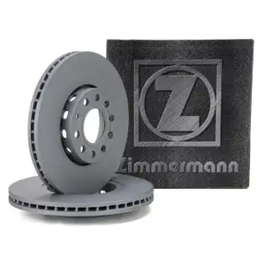ZIMMERMANN Bremsscheiben Satz für AUDI 100 A4 A6 SEAT Exeo SKODA Superb VW Passat vorne