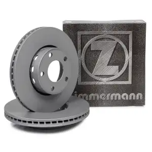 ZIMMERMANN Bremsscheiben Satz f&uuml;r AUDI S2 (B3 B4) 220/230 PS vorne 895615301D