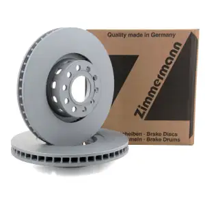 ZIMMERMANN Bremsscheiben Satz f&uuml;r Audi 100 S4quattro A6 S6quattro A8 (4D) vorne