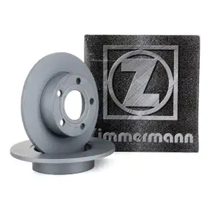 ZIMMERMANN Bremsscheiben Satz f&uuml;r VW Passat 3B3 3B5 3B6 AUDI A4 B5 Allrad hinten
