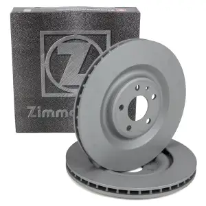 ZIMMERMANN Bremsscheiben Satz AUDI A6 C8 A7 4K A8 4N Q7 Q8 4M E-Tron hinten