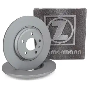 ZIMMERMANN Bremsscheiben Satz f&uuml;r AUDI A4 B9 A5 F5 A6 C8 A7 4K Q5 FY hinten 8W0615601C