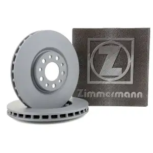 ZIMMERMANN Bremsscheiben Satz f&uuml;r ALFA ROMEO 159 Brera Spider 939_ Giulietta 940_ vorne
