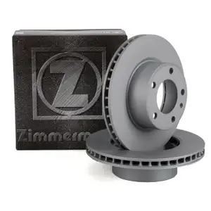 ZIMMERMANN Bremsscheiben Satz f&uuml;r BMW 5er E28 528i 535i E24 628CSi 635CSi vorne