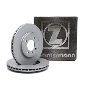 ZIMMERMANN Bremsscheiben Satz f&uuml;r BMW 3er E30 316-325i 324d/td mit ABS Z1 vorne
