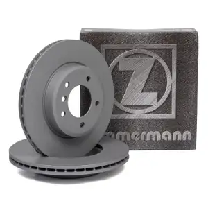 ZIMMERMANN Brake Disc Set for BMW 3 Series E46 325i, 328i, 320d, Z3 3.0i, Z4 2.5si, 3.0i (Front)