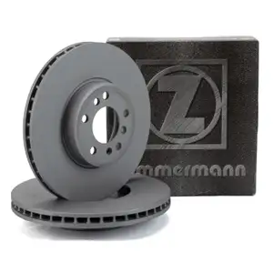 ZIMMERMANN Bremsscheiben Satz f&uuml;r BMW X5 E53 3.0i 4.4i bis 07.2000 vorne
