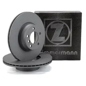 ZIMMERMANN Bremsscheiben Satz f&uuml;r BMW 2er F22 F23 3er F30 F31 F34 4er F32 F33 F36 vorne