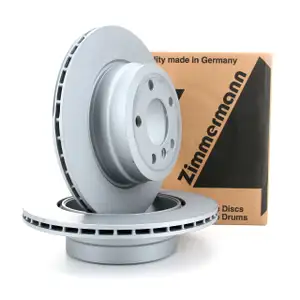 ZIMMERMANN Bremsscheiben Satz f&uuml;r BMW X5 E70 F15 F85 X6 E71 E72 F16 F86 hinten
