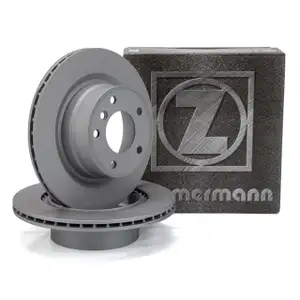 ZIMMERMANN Bremsscheiben Satz f&uuml;r BMW 1er E88 E82 118-125i 118d 120d hinten