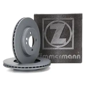 ZIMMERMANN Brake Disc Set for MINI R50, R53, R52 One/D + Cooper/S (Front)