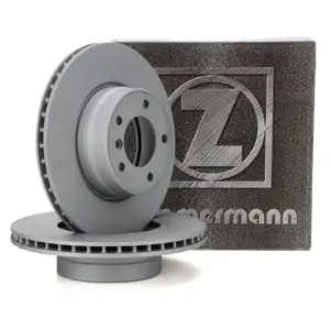 ZIMMERMANN Bremsscheiben Satz f&uuml;r BMW 5er E60 E61 520i 523i 525i 520d 525d vorne