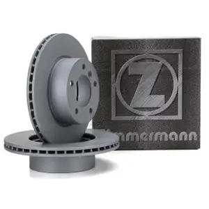 ZIMMERMANN Brake Disc Set, 284 mm, for BMW 1 Series E81/E87 116i, 118i, 116d, 118d (front)
