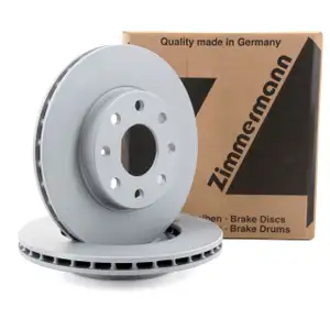 ZIMMERMANN Bremsscheiben f&uuml;r Chevrolet Spark 1.0 1.2 Daewoo Kalos 1.2 1.4 vorne