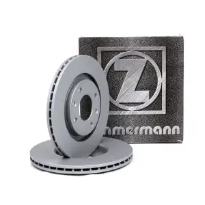 ZIMMERMANN Bremsscheiben Satz &Oslash; 2655mm f&uuml;r CITROEN Berlingo PEUGEOT 206 306 Partner vorne