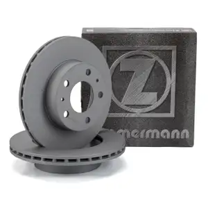 ZIMMERMANN Bremsscheiben Satz CITROEN Jumper FIAT Ducato 230 244 250 PEUGEOT Boxer vorne