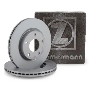 ZIMMERMANN Bremsscheiben Satz f&uuml;r NISSAN Juke F15 Pulsar N17 vorne