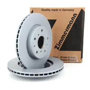ZIMMERMANN Brake Disc Set for Fiat Sedici and Suzuki SX4 (GY) &ndash; Front